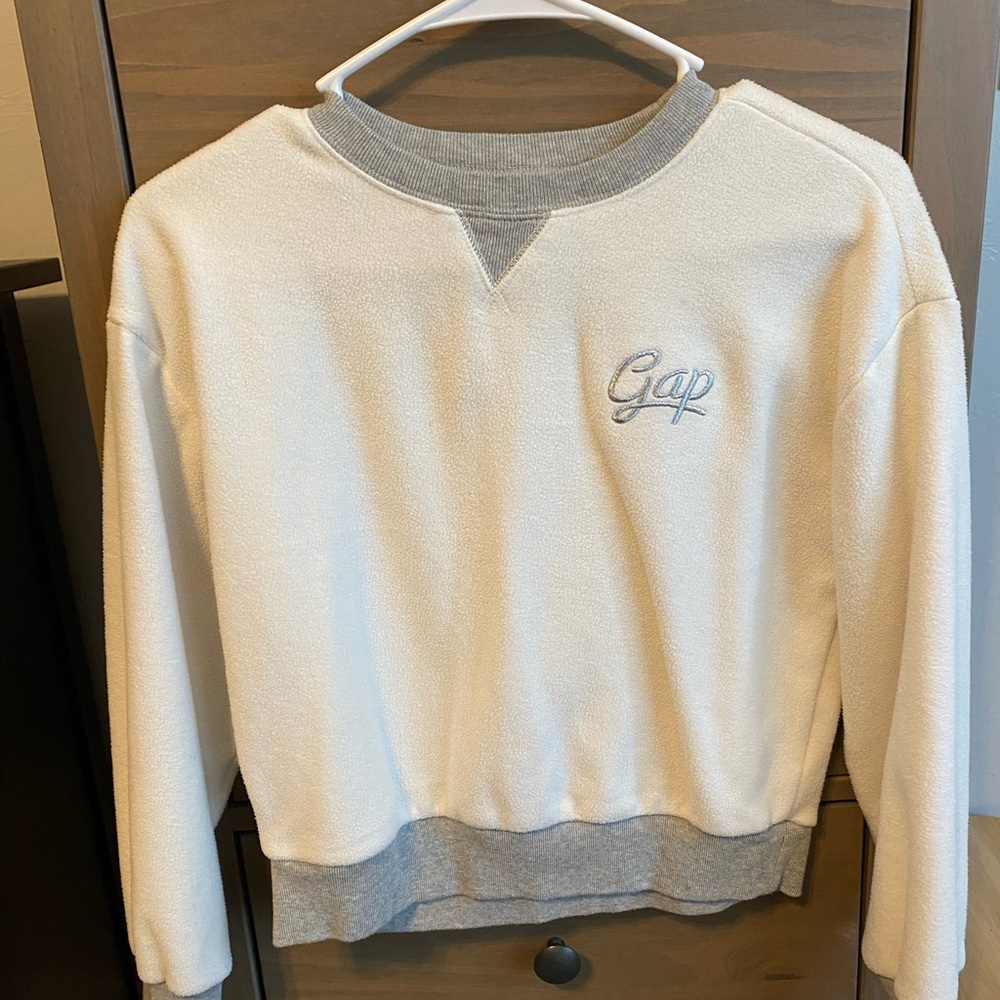 Gap kids Logo sweatshirt sparkle size 12